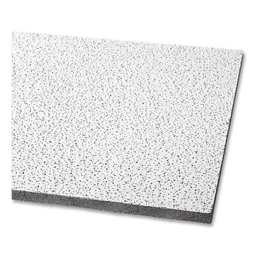 Armstrong® Fine Fissured Ceiling Tiles, Non-directional, Square Lay-in (0.94"), 24" X 48" X 0.63", White, 12-carton freeshipping - TVN Wholesale